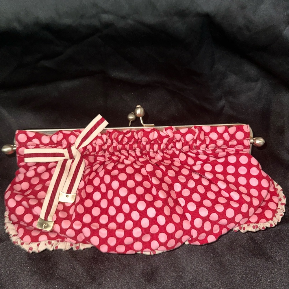 Vintage polka dot purse